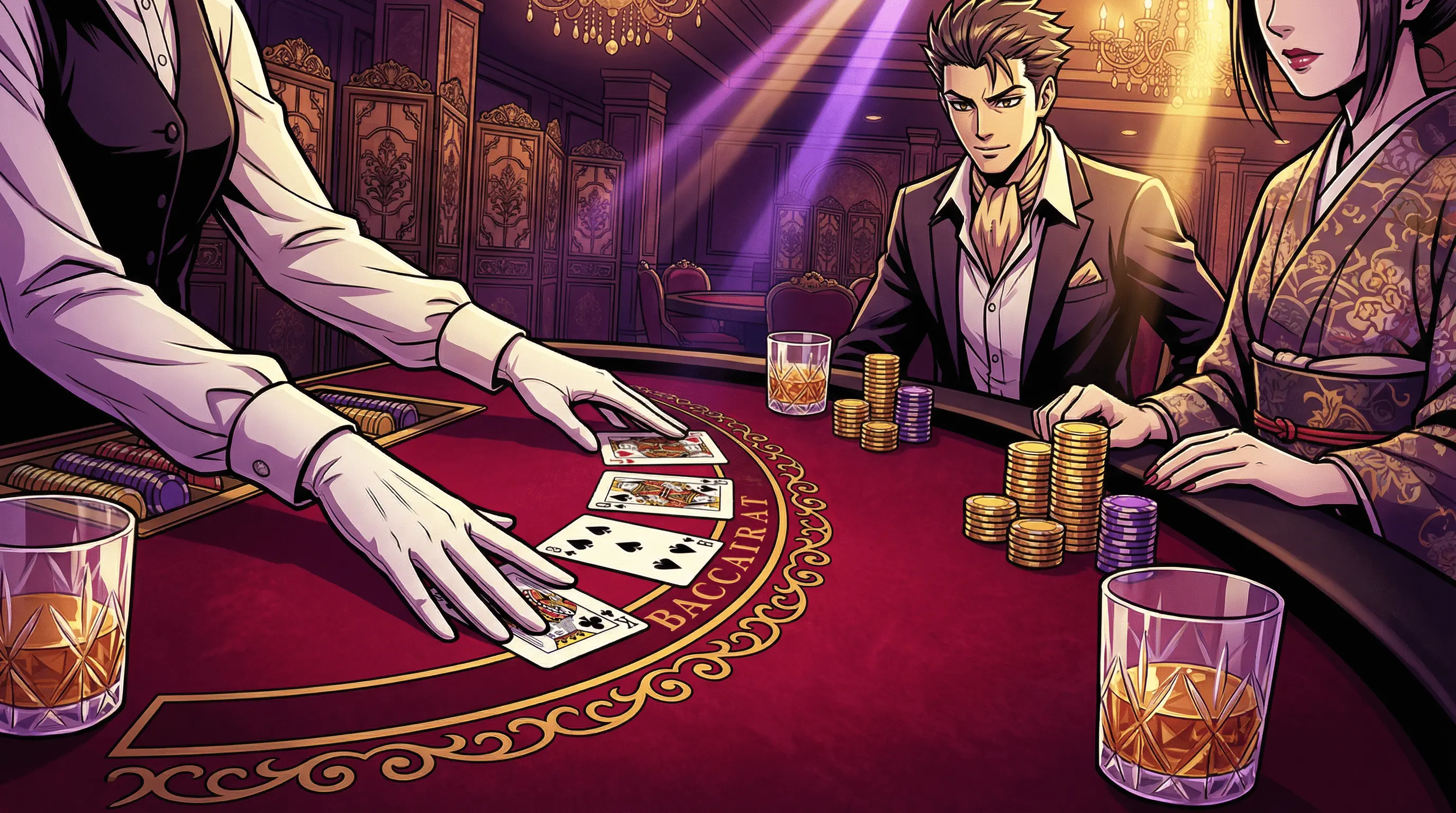 Bacará 595bet - Jogo de Bacará Online